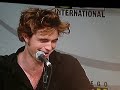 Robert Pattinson Talks About The Lullaby Comic Con2008