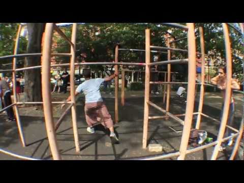 PARKOUR PARK IN ALPHABET CITY
