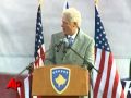Raw Video: Clinton Unveils Statue of Himself