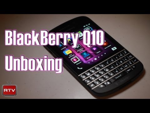 BlackBerry Q10 Unboxing