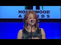 jennifer lawrence at the hollywood film awards