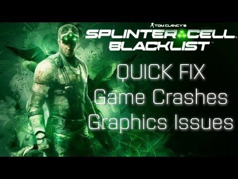 how to patch splinter cell blacklist