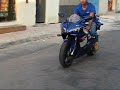 R1 COM ESCAPAMENTO RACER DA STORM PIPE