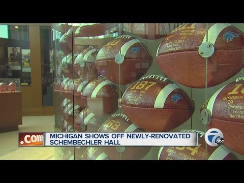 Michigan shows off new-look Schembechler Hall