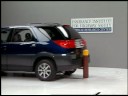 Crash Test 2002 Buick Rendezvous (5 M.P.H) Rear into Pole IIHS