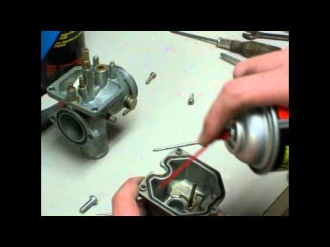 how to clean a carburetor on a dirt bike