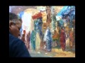 Technique peinture à l'huile au couteau - Nasreddine El Assaly