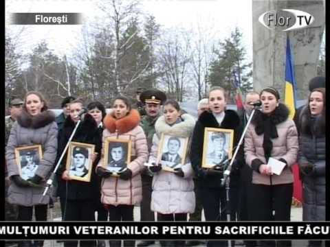 În memoria ostașilor din Avganistan