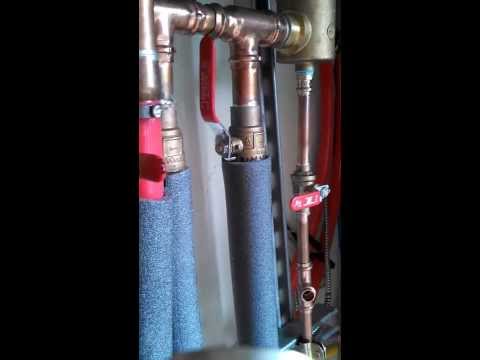 how to fill hydronic heating system