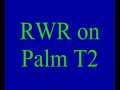 Rwr Display on Palm Tungsten T2