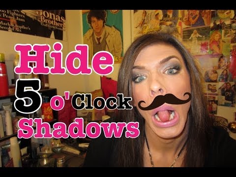 how to remove a 5 o'clock shadow
