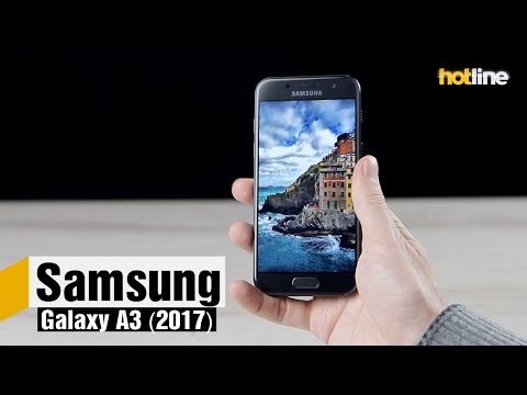 Обзор Samsung Galaxy A3 2017 SM-A320F (blue)