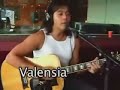 multi-talented artist valensia plays the songs man from manhattan (originally by eddie howell with help from queen's freddie mercury & brian may) in the radio program of giel beelen on radio 3fm in the netherlands, date 3 june 2004.