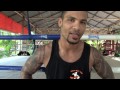 Muhsin Corbbrey training at Tiger Muay Thai & MMA Training Camp