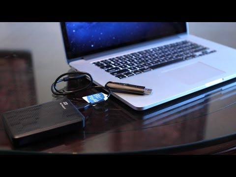 USB 3 - Free $2 MP3 Credit! http://goo.gl/8hNhj With USB 3.0 featured on the new 2012 MacBook Pro and MacBook Air models, I wanted to give a real world demo of how U...