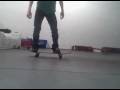 skateing a toys r us board