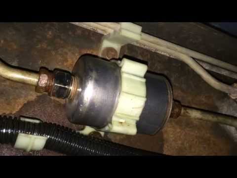 Fuel Filter Replacement – GM TBI Engines