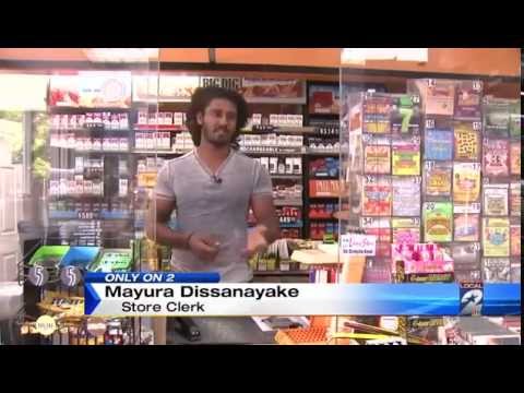 Mayura Dissanayake - SRI LANKAN MMA KARATE FIGHTER Beats THUGS