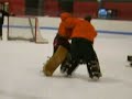 Kevin Stormer vs. Simon Tuckey in a friendly saturday evening goalie fightt