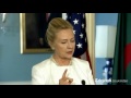 US Secretary of State Hillary Clinton condemns the 