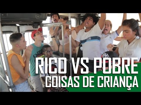 RICO VS POBRE - COISAS DE CRIANÇA (Canal ixi)
