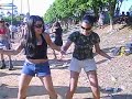 M� e V� dancinha na Psycho Trip