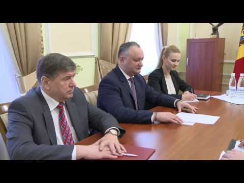 Igor Dodon s-a întîlnit cu Ambasadorul Regatului Unit al Marii Britanii şi Irlandei de Nord, Lucy Joyce