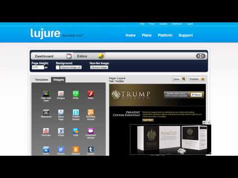 Lujure: Customize Your Fan Page