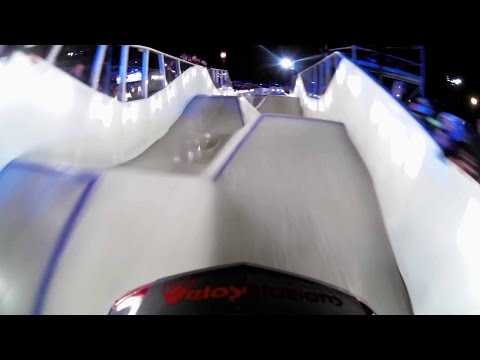 Ice Cross Downhill POV w/ Claudio Caluori