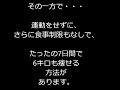 シャドーボクサーで痩せない人には効果があるようです・・・