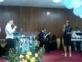 Natasha singing with Fosforito