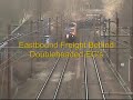 Railion Freight Trains Racing Through Middelfart Denmark