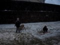 Ethan being thankful for snow & Elf on the Shelf Mortimer