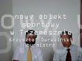 burmistrz Trzemeszna o nowym boisku