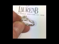 1 carat Round Diamond Engagement Ring in Twisted Band