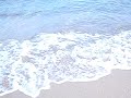 Sound of waves on the sandy beach