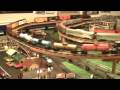 Lionel train layout by the Curto family