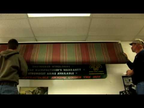 how to recover awnings