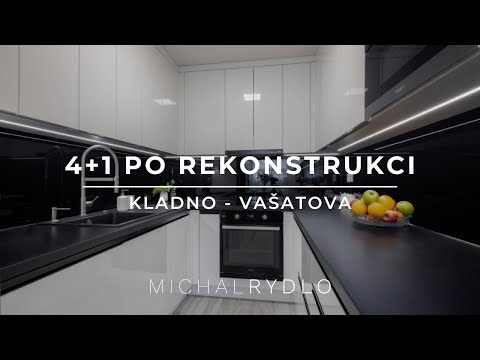 Video Byt 4+1 po rekonstrukci, 101 m2 - Kladno, Vašatova ul.