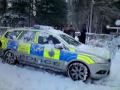 Crawley Police Pelted by Snow