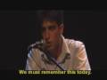 videos de combatants for peace: Elik Elhanan'a speech,   alternative memorial day  Tel Aviv 2007