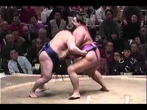 琴錦の八艘飛び(1998年・初場所)