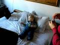 Samuele + Gatto + Bolle di sapone