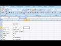 Microsoft Excel 2007 Tutorial - Get External Data - Stock Pricing