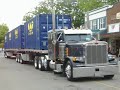 Peterbilt truck in the Lynden farmers day parade 08