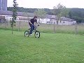 saut en bmx