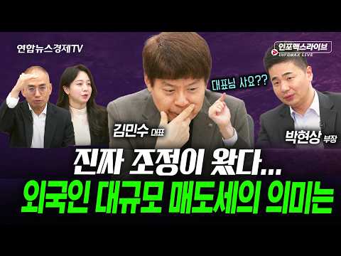 아무도 예측할 수 없는 시장...이럴때 제일 필요한 전략은? (김민수, 박현상) | 인포맥스라이브 251104