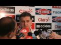 Rueda de prensa del DT Gerardo Martino en el Aeropuerto