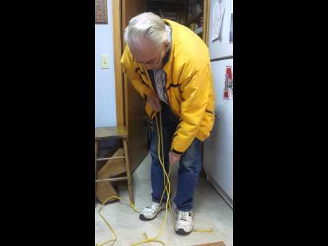 how to properly cut nylon rope