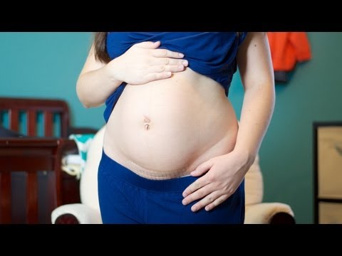 how to get rid of fluid after c section